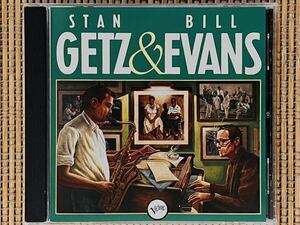 STAN GETZ／STAN GETZ & BILL EVANS／PolyGram (VERVE) 833 802-2／西独盤CD／スタン・ゲッツ & ビル・エヴァンス／中古盤