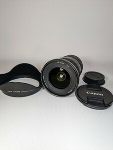 Canon キヤノン EF 16-35mm f2.8L ii USM 前後キャップ フード付き