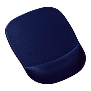 【5個セット】 サンワサプライ 低反発リストレスト付きマウスパッド(ブルー) MPD-MU1NBL2X5