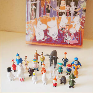 ■ ムーミン Moomin Advent Calendar アドベントカレンダー 2014 フィギュア 人形 セット 新品未開封品