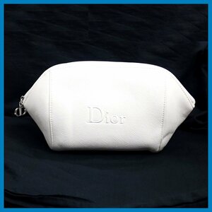 ★Dior/ディオール ポーチ ホワイト/ロゴ/小物入れ/化粧ポーチ&1949500173