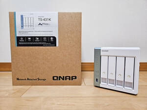 【美品】QNAP NAS 4ベイ TS-431K