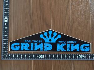レア!! 80s GRIND KING ハンガーロゴ ステッカー 新品 デッドストック グラインドキング オールド ビンテージ スケートボード トラック ②