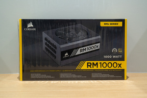 【美品／使用僅か】CORSAIR RM1000x (CP-9020094-JP) - 1000W 80PLUS GOLD認証 完全モジュール式 ATX電源