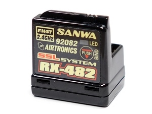 【ゆうパケット3cm】サンワ RX-482 2.4GHzアンテナレス受信機、その１