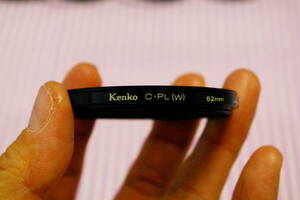 【Kenko】レンズフィルター C-PL(W) 52mm ■a3