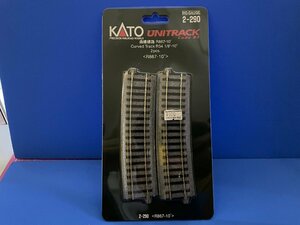 3H229　HOゲージ　KATO　カトー　UNITRACK　Code83　品番2-290　曲線線路　R867-10°　※新品