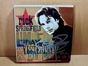 RICK SPRINGFIELDリック・スプリングフィールド/The Day After Yesterday/2CD+DVD/限定盤