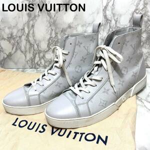 ☆美品☆ LOUIS VUITTON マッチアップ　モノグラム　ハイカットスニーカー　靴　6 1/2 25.5cm