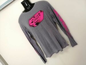 kkaa536 ■ 55DSL ■ Tシャツ カットソー トップス 長袖 グレー M