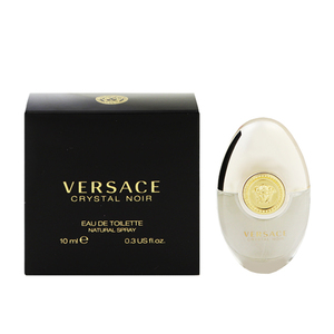 ヴェルサーチェ クリスタル ノワール ミニ香水 EDT・SP 10ml 香水 フレグランス CRYSTAL NOIR VERSACE 新品 未使用