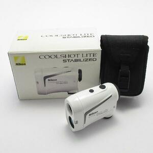 中古 ゴルフ 距離測定器 距離計 ニコン NIKON COOLSHOT LITE STABILIZED -