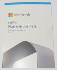 Microsoft Office Home & Business 2021 OEM版/1台のWindows PC用/新品未開封/日本語永続版/送料無料