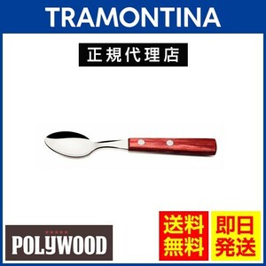 TRAMONTINA ティースプーン 15cm×60本セット ポリウッド 食洗機対応 トラモンティーナ
