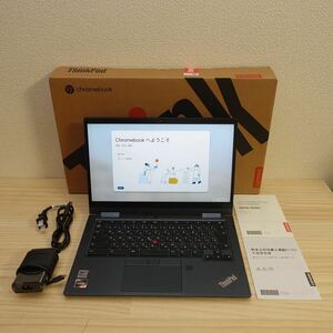 【希少】Lenovo 2in1 ThinkPad C13 Yoga Chromebook Gen 1 20UXS02X00 アビスブルー (Ryzen5 3500C/メモリ8GB/256GB SSD/13.3)