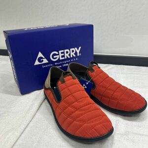 ★GERRY《品番 GR-5520》レディース難燃加工 スリッポン・モックシューズ2WAYクロッグサンダル【オレンジ】25.0～25.5ｃｍ相当サイズ1★