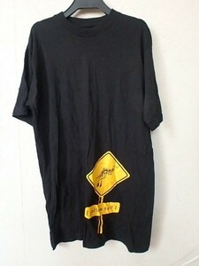 (n000u)yellow tail　サッポロビール　サッポロワイン　Tシャツ　黒　ブラック　ノベルティ　イエローテイル　