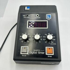 F811-SK14-813 藤本写真工業 LICKY ラッキー digital timer クオーツデジタルタイマー 引き伸ばし機用 通電確認済み ①