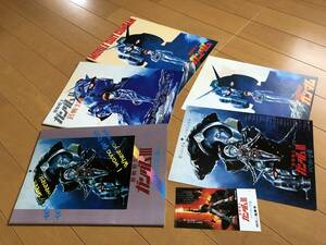 当時物 機動戦士ガンダム 3部作 映画パンフレット 他 RX-78 MS-06 Mobile Suit Gundam 1981 1982 Japanese Movie Pamphlet