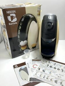 ネスカフェ バリスタ NESCAFE Barista 1台で5種類のコーヒーメニュー　(中古) ●