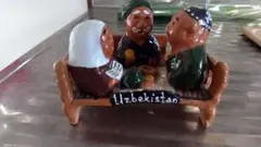 ウズベキスタン おみやげ物 陶器