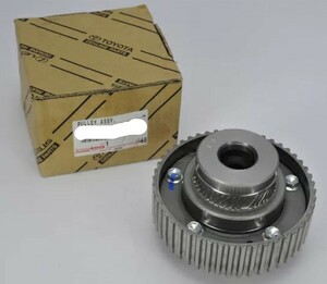 ★トヨタ純正新品★ カムプーリー VVT-i インテーク プーリー 1JZ-GTE チェイサー マーク2 クレスタ JZX100 JZX110 シールワッシャー付き②