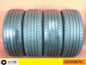 225/45R18●MICHELIN PILOT SPORT4 / 中古 ★ 4本(T-6018A)送料無料/沖縄別途