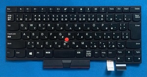 純正 新品 Lenovo Thinkpad T470 T480等用 01AX477(SN20L72798) 日本語キーボード