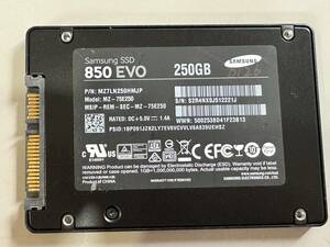 SAMSUNG【動作確認済み】SSD 250GB 0126