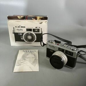 B2-534 MINOLTA ミノルタ HI-MATIC E フィルムカメラ 動作未確認 ジャンク品