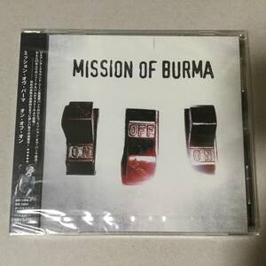 Mission Of Burma - On Off On CD 国内盤 Indie Rock Post Punk インディーロック ポストパンク