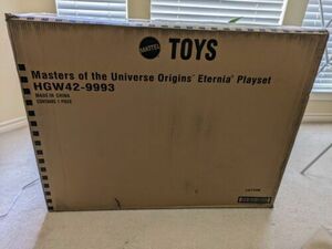 Masters of The Universe Origins ETERNIA Playset w/Moaty The Moat Monster 海外 即決