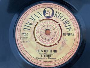 KEN BOOTHE / LETS GET IT ON & L,CHERMERS / MOTHER MARY LOVERS REGGAE 45 HIT SOULカバー　試聴