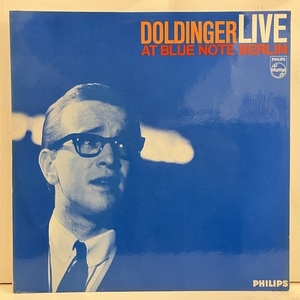 ●即決LP Klaus Doldinger / Live At Blue Note Berlin P48067L ej3887 独オリジナル、青銀渦ウチミゾMono クラウス・ドルディンガー