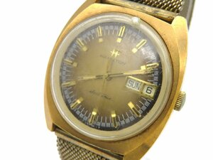 1円◆稼働◆ ハミルトン ゴールド 自動巻き メンズ 腕時計 K76509