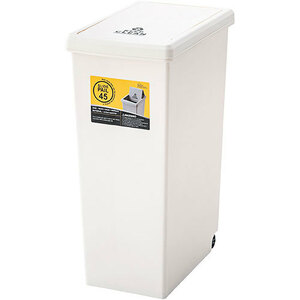 東谷 スライドペール45L ホワイト LFS-763WH /l