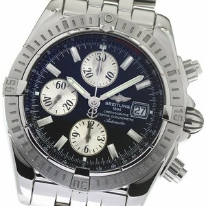 ブライトリング BREITLING A13356 クロノマット エボリューション クロノグラフ 自動巻き メンズ 良品 _780243