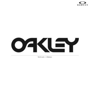 【OAKLEY】オークリー★07★ダイカットステッカー★切抜きステッカー★10.0インチ★25.4cm