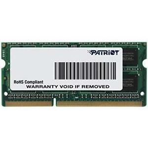 ★8GB_1600MHz★ Patriot Memory DDR3 1600MHz 8GB PC3-12800 CL11 SODIMM ノートパソコン用メモリ 低電圧 1.35V - PSD38G1600L2S