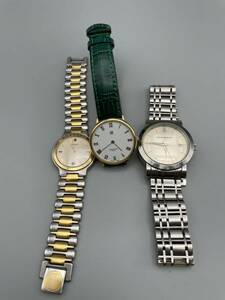 不動品 GIVENCHY ジバンシー/SEIKO セイコー /BURBERRY バーバリー 腕時計 3本 おまとめ ジャンク