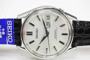 一生モノ時計☆マチック最終型1966年製　SEIKO　セイコー マチック ３９石 自動巻紳士腕時計　極稀少浮きメダリオン　当時最高機能高級品