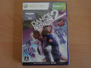 XBOX360　Dance Central2　ダンス・セントラル2　マイクロソフト　未開封