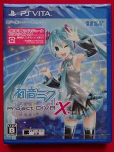 未開封・新品！！「初音ミク -Project DIVA- X」プロジェクトディーヴァX ディーバ