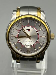 Y11058 TOMMY HILFIGER トミー ヒルフィガー クォーツ メンズ腕時計 R4.11月電池交換済