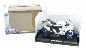 【中古・美品】1/12 MSZ スズキ SUZUKI GSX-R1000 ホワイト 2018 ダイキャストモーターサイクル 塗装済み完成品 DOYUSHA：