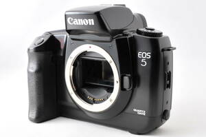 【動作美品】キャノン Canon EOS 5 35mm QUARTZ DATE フィルムカメラ ボディ 黒 