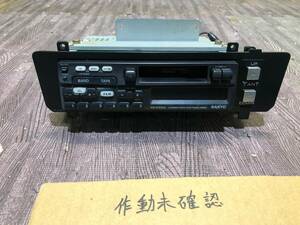 カーステレオ SANYO FT-X1 5F545014 カセット　動作未確認　管17594