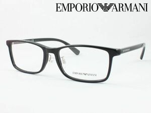EMPORIO ARMANI エンポリオ アルマーニ メガネフレーム EA3145D-5001 度付き対応 近視 遠視 老眼鏡 遠近両用 正規品 セルフレーム 鼻パッド