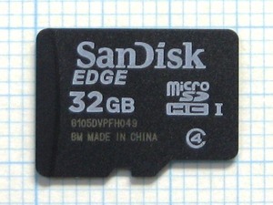 ★SanDisk micro SDHC メモリーカード ３２ＧＢ 中古★送料６３円～