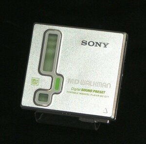 SONY　ソニー　MZ-E77　ポータブルMDプレーヤー　MDLP非対応　（MD再生専用(中古品)